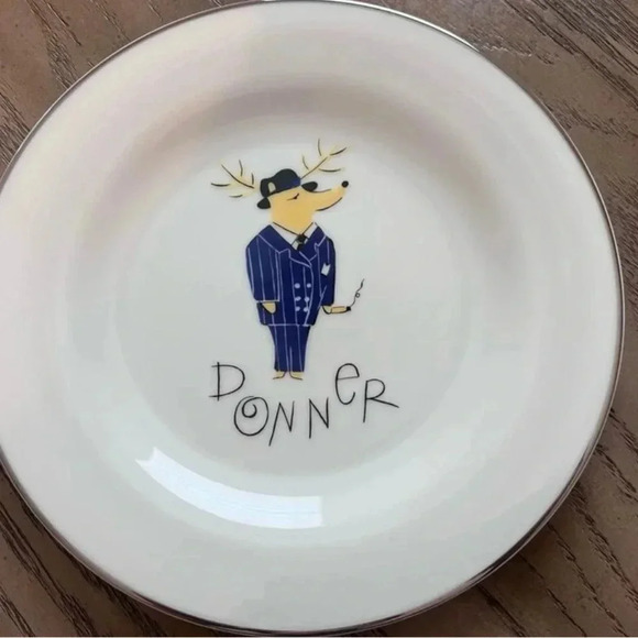 Pottery Barn Cocktail Plate - Picture 3 of 6